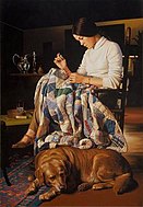 Ian Hornak (1978) Marcia Sewing, Variation III