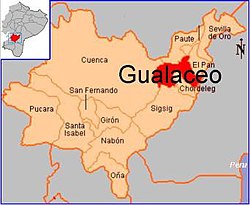 Location Gualaceo