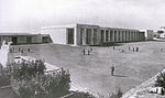 Ostiense station shortly after completion in 1940