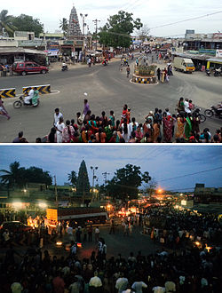 Muthur during the Serampalayam Mariamman Temple Festival