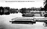 A view of North Lake, Sweet Valley, Pennsylvania, about 1940