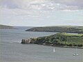 The blockhouse, part of the James's Fort complex at Castlepark; taken from the Scilly side of Kinsale Harbour, looking southwards