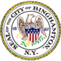 Official seal of Binghamton, New York