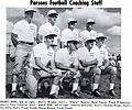 Parsons 1966 football coaching staff