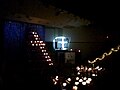 "Holy Ground" singing on the importance of the life of Jesus in the 2009 Living Christmas Tree at the First Baptist Church (Conyers, Georgia).