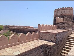 (View of Champavati Fort in Chachaura)