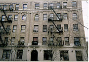 This building was built in 1909 and is located at 976 Simpson Street in the Bronx, New York. The building is where I lived the first 13 years of my life. It is conserved by the Bronx as historical because of its architectural features