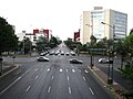 Intersection under which the station is located.