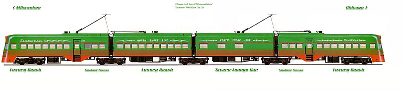 Diagram of an Electroliner.