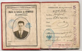 Old Argentine paper driving license