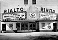 The Rialto as it appeared in 1953