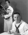 At U.S. Navy School of Music (ca 1956)