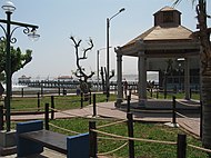 Malecon near to the beach