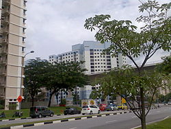 Pioneer MRT track linking to Boon Lay MRT station