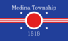 Flag of Medina Township, Medina County, Ohio