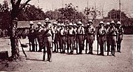 Nyasaland Volunteer Reserve soldiers in 1914/15