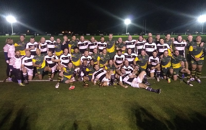 RugbyFest legends match team photo