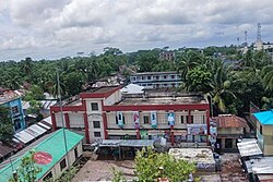 Skyline of Galachipa, Bangladesh