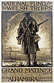 World War I poster for Welsh troops relief