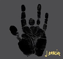 Jerry Garcia's hand print and signature