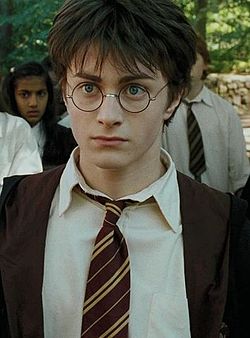 Harry Potter szerepében Daniel Radcliffe