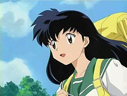 Higurasi Kagome az InuYasha 145. epizódjában (eredeti sugárzás: 2004. március 8.)[1]