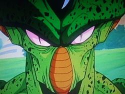 Cell első (tökéletlen) formája a Dragon Ball Z című animében