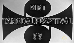 Az 1968-as Táncdalfesztivál döntőjének főcíme