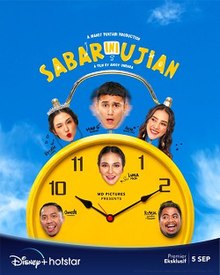 Poster film Sabar Ini Ujian