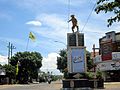 Patung Kebo-keboan di Simpang Tiga Wonorekso, Alasmalang