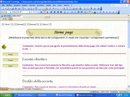 Microsoft FrontPage 2003 su Windows XP