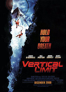 Poster tayangan pawagam filem Vertical Limit