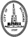 Sigiliul autorităților din City of Baltimore