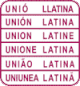 Emblema Uniunii Latine