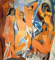 Avignonlu Kızlar, Pablo Picasso, 1907