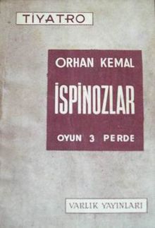 Orhan Kemal'in 1964 tarihli üç perdelik oyununun Varlık Yayınları tarafından yapılmış baskıs