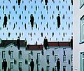 Golconde, René Magritte, 1953