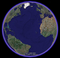 Google Earth'te Dünya