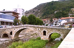 Bistriça üstünde Prizren Taşköprüsü, Kosova